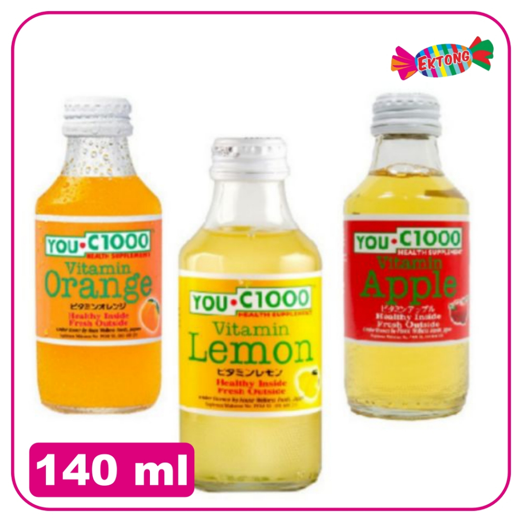 

YOU C 1000 140ML HEALTH DRINK VITAMIN ORANGE | LEMON