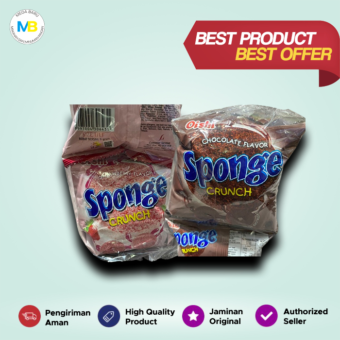 

Oishi Sponge Crunch 20 x 9 gr