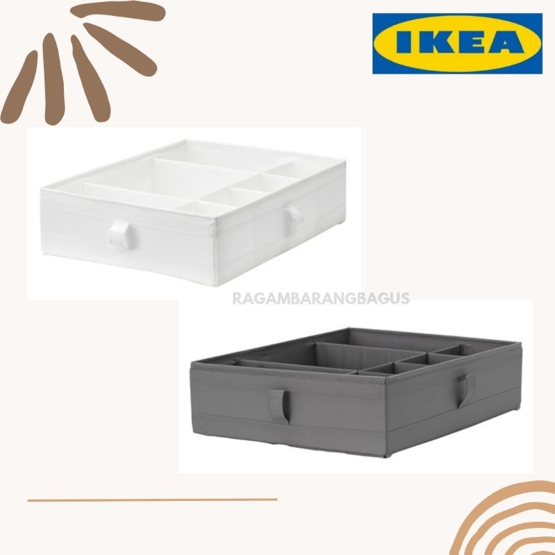 Kotak penyimpanan IKEA / Box organizer aesthetic / SKUBB IKEA