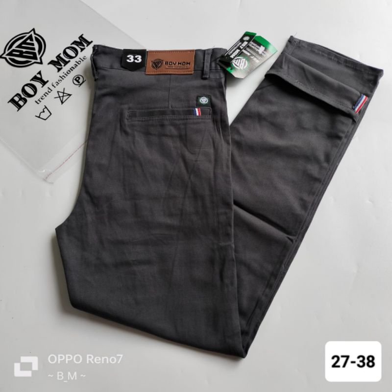 Celana Chinos Abu celana chinos panjang celana chinos