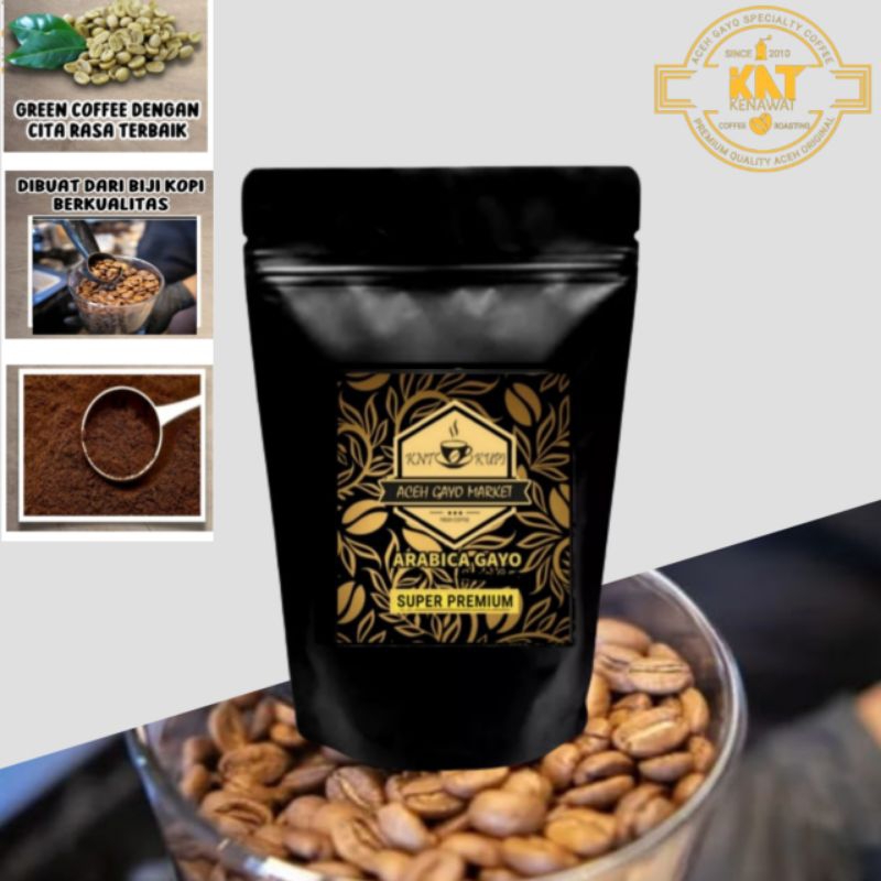 KOPI GAYO ARABICA PREMIUM 100gram.KOPI BUBUK ACEH ASLI MURNI TANPA GULA TERMURAH.