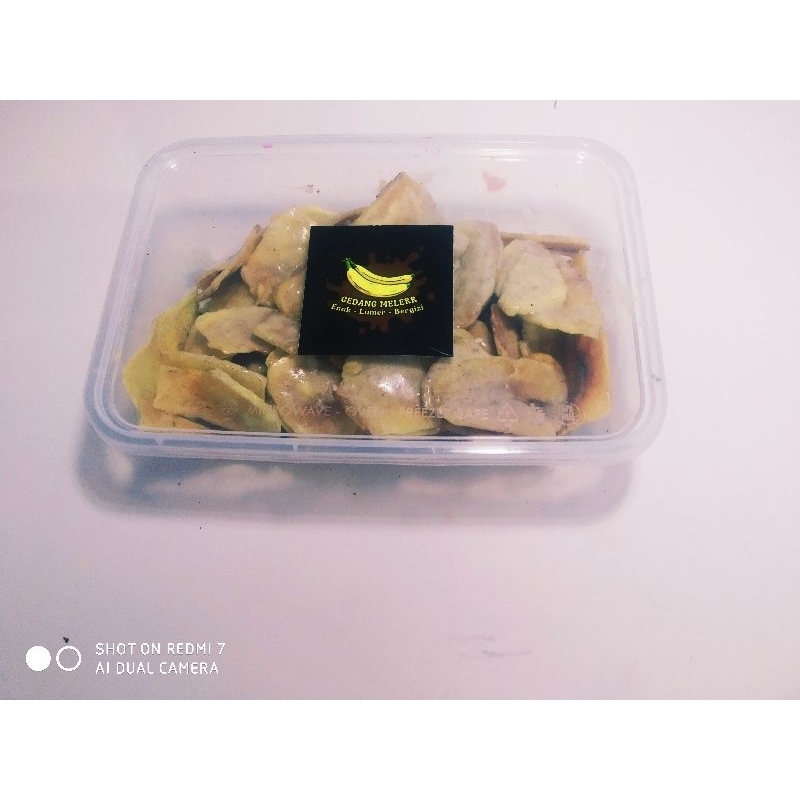 

CEMILAN Kripik Pisang Coklat Meler Rasa TILER ( TIramisu meLERR)