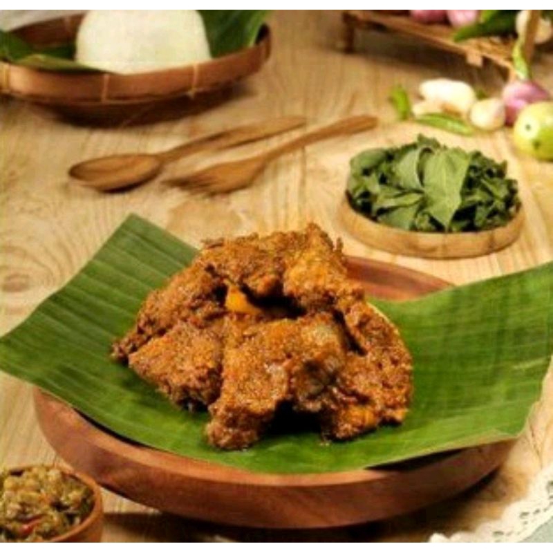 

Rendang Daging Babi 250 gram dengan bumbu khas