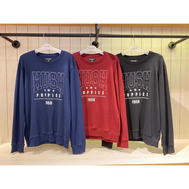 JASTIP SALE SWEATER COWOK HUSH PUPPIES