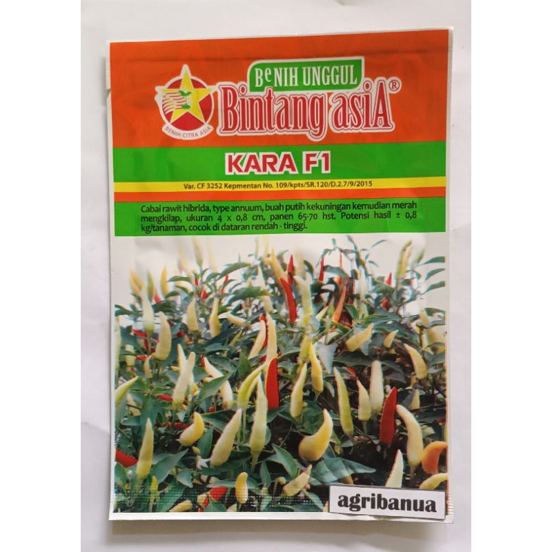 Benih Cabe Rawit KARA F1 10 gram Bintang asiA