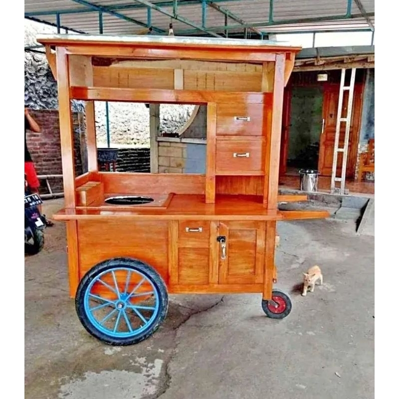 Gerobak Mie Ayam Roda Tiga