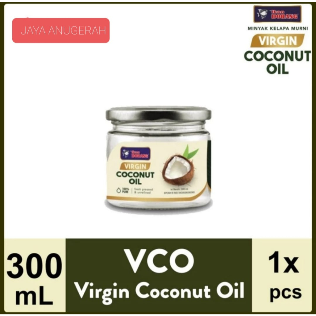 

vco virgin coconut oil ikan dorang 300 ml