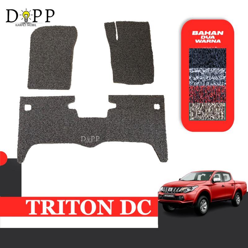 Karpet Mobil Strada Triton / Karpet Mie Bihun Mitsubishi Strada Triton Double Cabin Bahan Premium