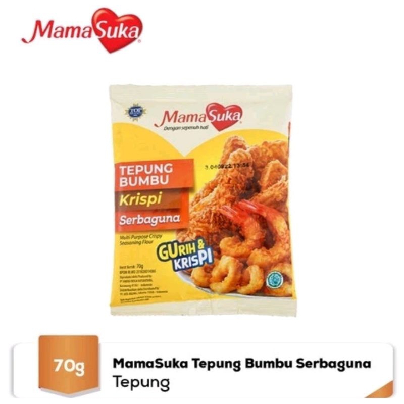 

70 gram Mama Suka Tepung Serbaguna Krispi