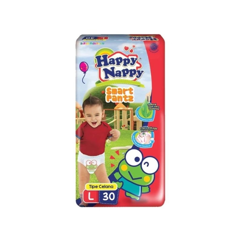 Happy Nappy Smart Pantz S40 M34 L30 Xl26 / Pampers Popok Celana