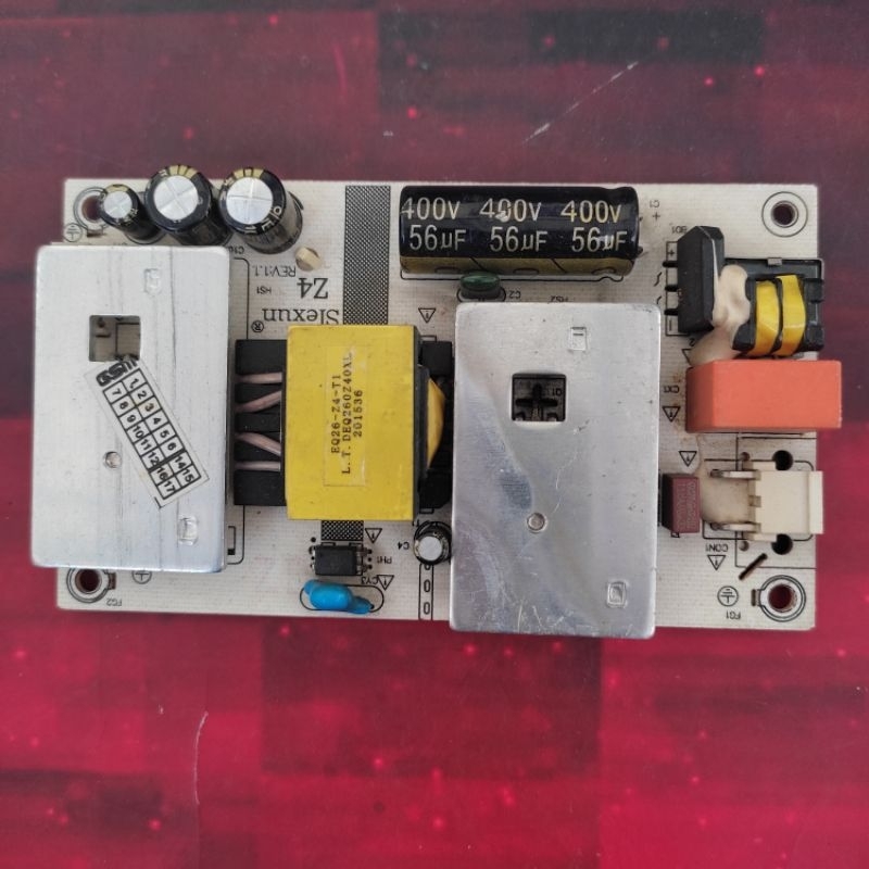 psu power suplay regulator mesin tv Ikedo Pesawat Led Televisi