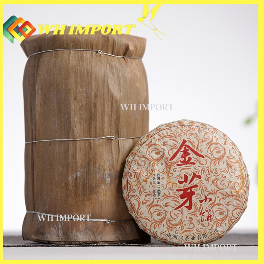 

Chinese tea Pu Er Tea 100gr Premium High Quality Yunnan Qi Zi Bing Cha