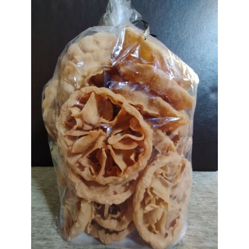 

Kembang goyang renyah homemade kemasan plastik 800gr