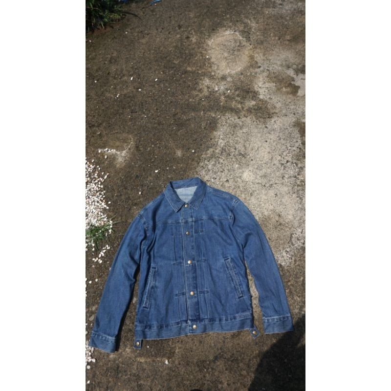 jacket jeans by GU japan original