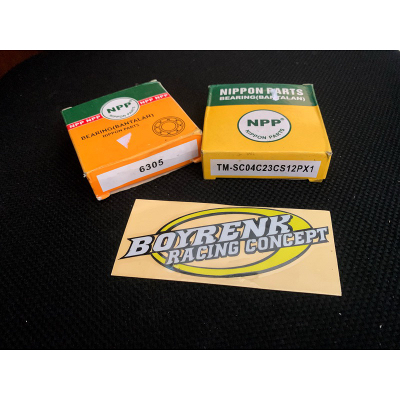 BEARING / LAKER / LAHER ASKRUK KRUK AS MIO SPORTY MIO KARBU SET KANAN KIRI 6305 TMSC04C23 NPP - BOYR