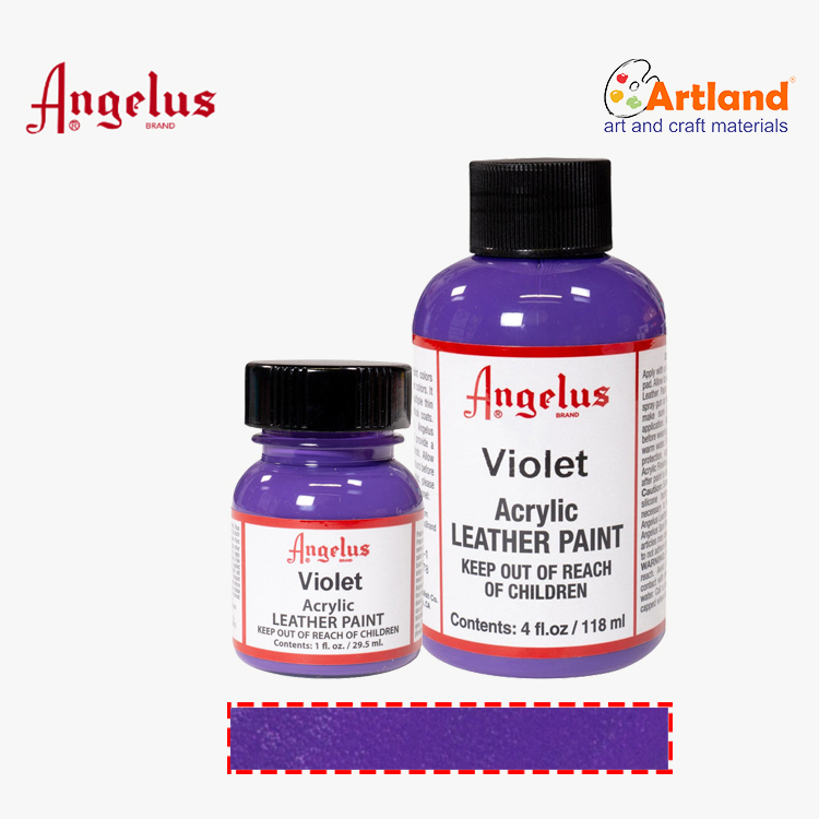 

Angelus Violet Paint // Angelus Acrylic Leather Paint - 178