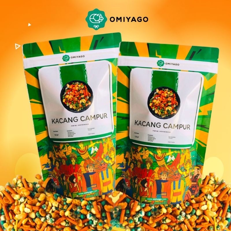 

Buy 1 get 1 Kacang Campur Omiyago 100gr