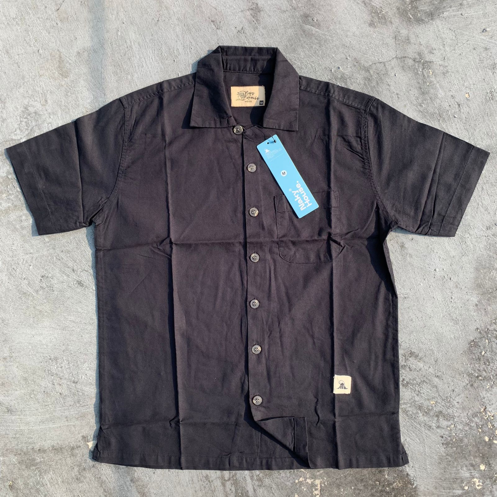 Naky House Kemeja Twill Lengan Pendek