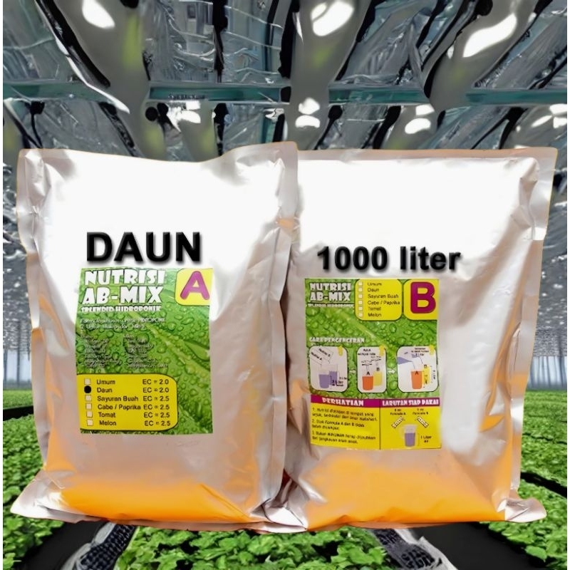 

AB Mix Hidroponik Sayuran