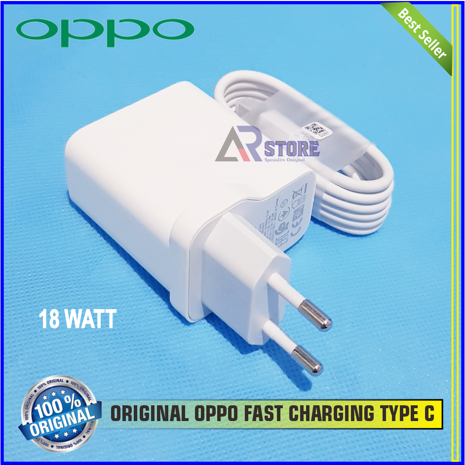 GRATIS ONGKIR - BAYAR DITEMPAT COD - ORIGINAL 100% CHARGER OPPO A16 A52 A53 A54 A33 A92 A93 A94 USB 