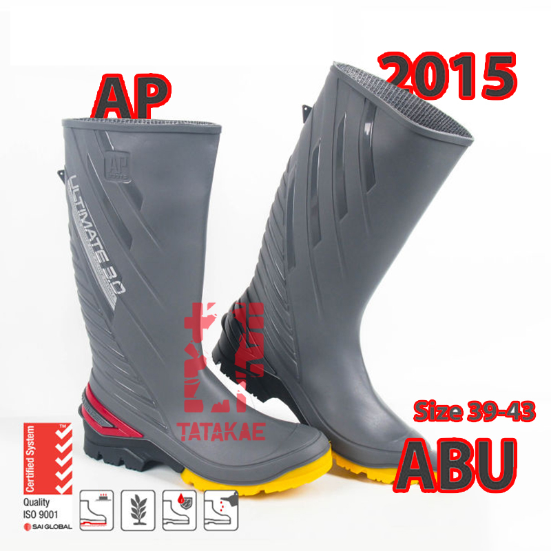AP Boots ULTIMATE 2015 Sepatu Perkebunan Sawah Sawit Kuat Tebal Lentur