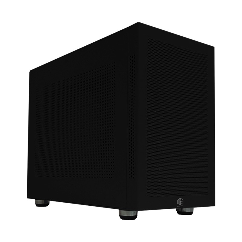 Casing CUBE GAMING AXEL V2 - SIDE MESH VERSION WITH TYPE C BLACK WHITE