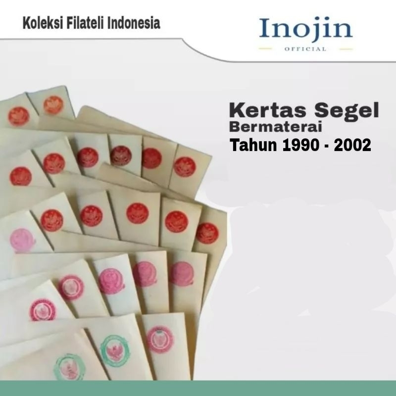 

Dck Kertas Segel Bermaterai TAHUN 90AN SAMPAI 2002 Asli