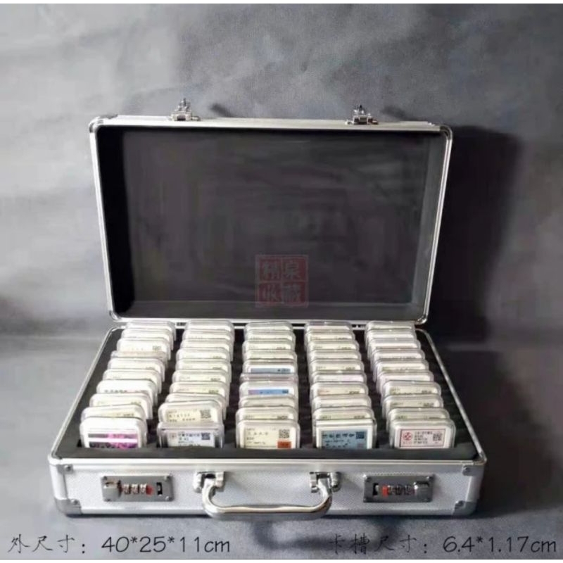 Tas Koper Penyimanan Coin Slab 50 Slab Coin NGC PCCB Universal Kosongan