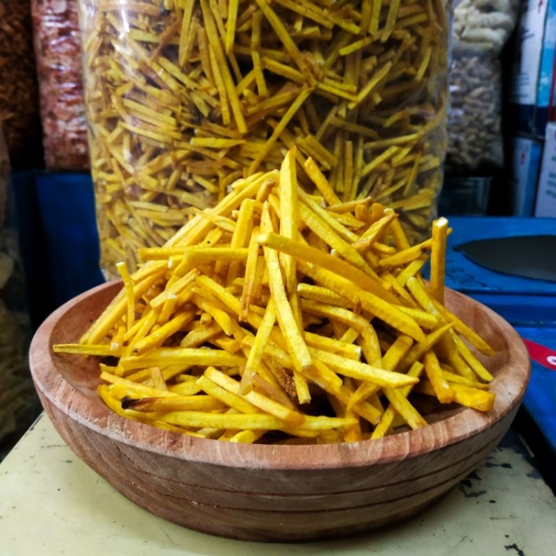 

KERIPIK TALAS KUNING / MANIS GURIH