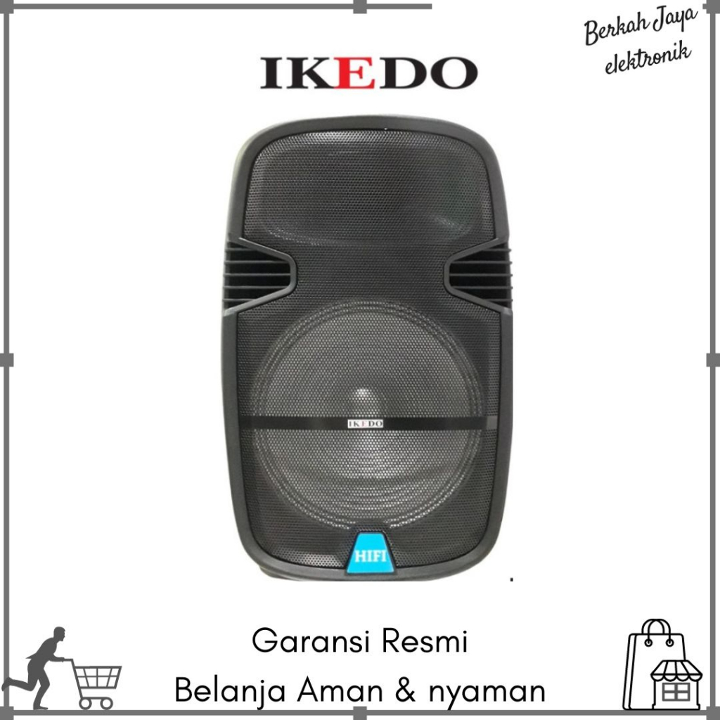 Speaker Aktif IKEDO JC3018-J12 Blueetooth Portable