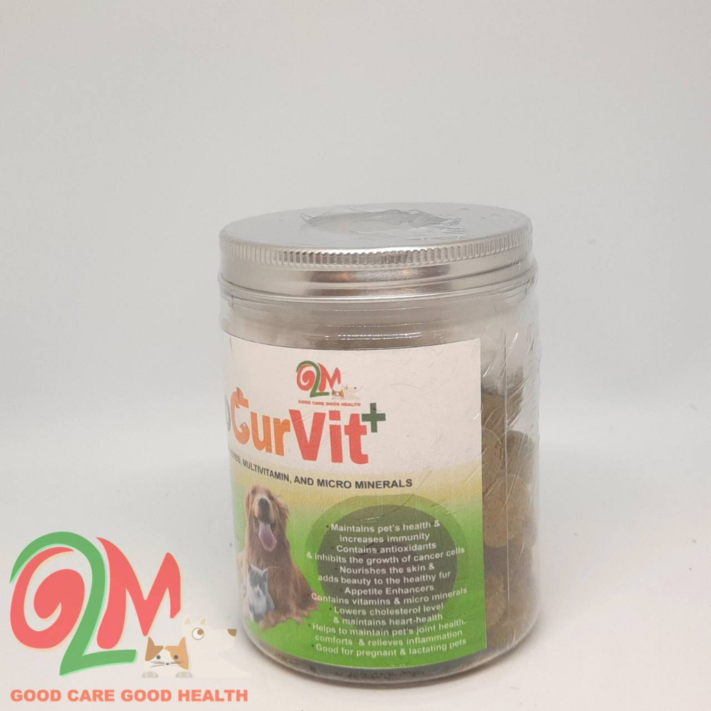 Mo Curvit multivitamin hewan peliharaan 75 tablet