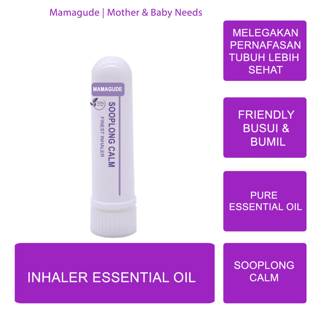 Inhaler Sooplong Calm Mamagude Aroma Lavender Vanilla RB12