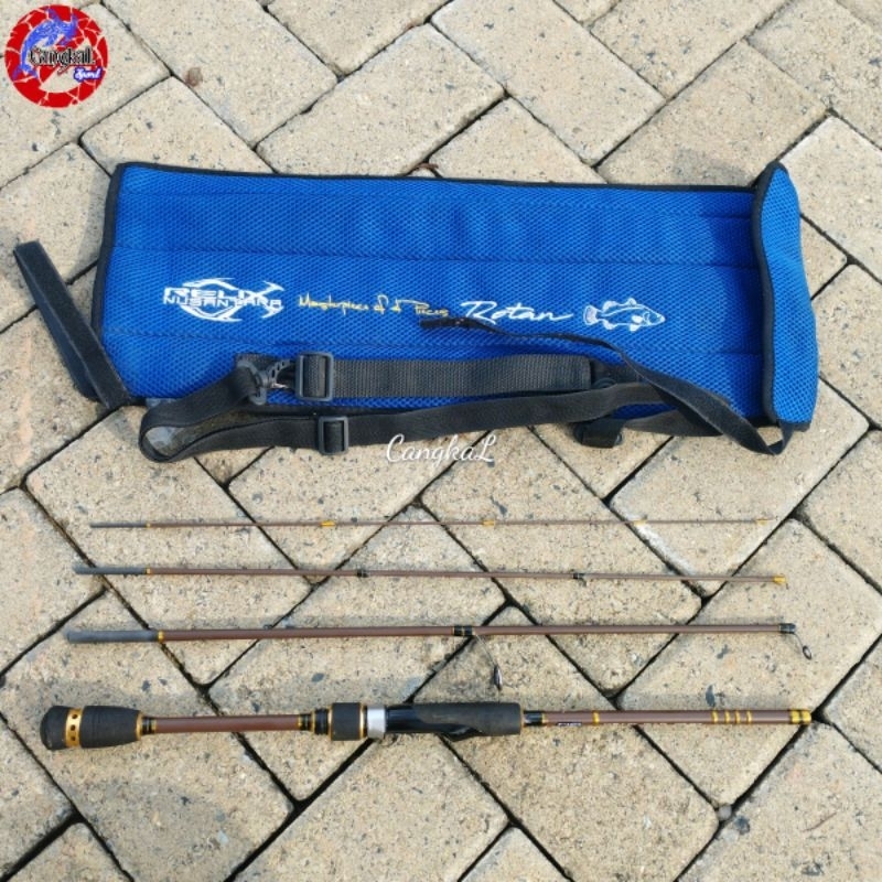 Joran spinning relix nusantara rotan bekas