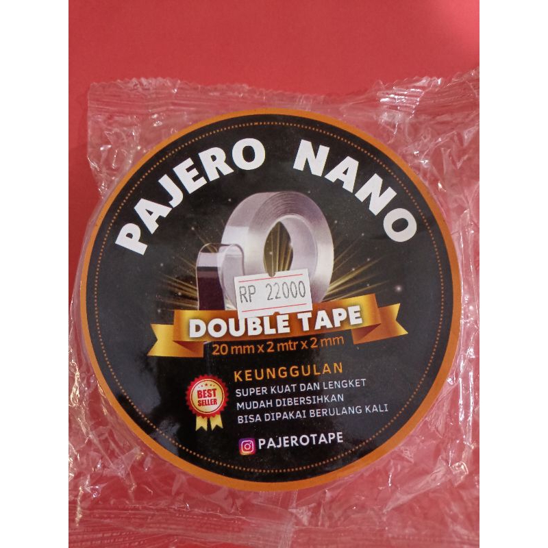 

Double Tape Clear Pajero