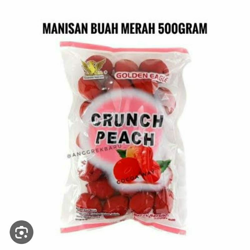 

MANISAN BUAH PERSIK MERAH CRUNCH PEACH 500GR
