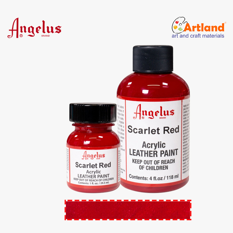 

Angelus Scarlet Red Paint // Angelus Acrylic Leather Paint - 190