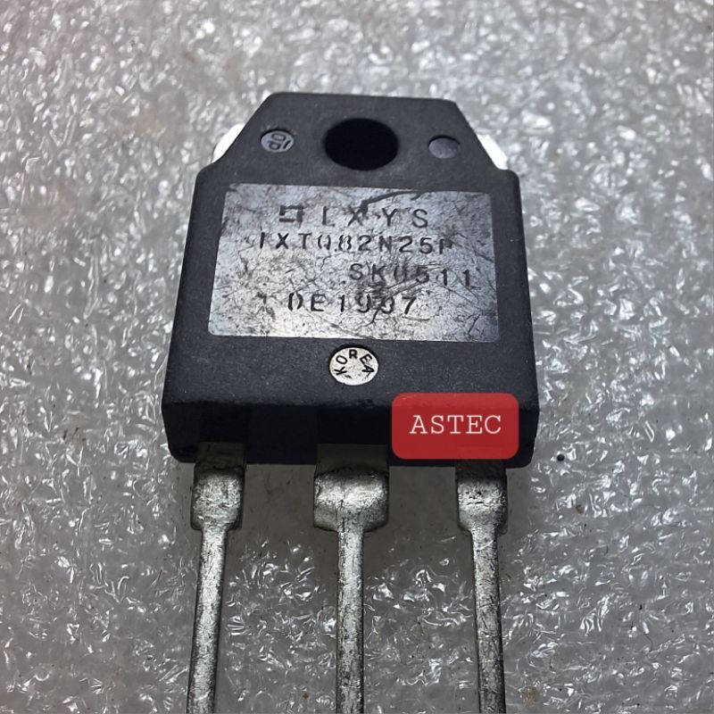 Jtterang Mosfet Ixtq82N25P Ixtq82N25 Cabutan
