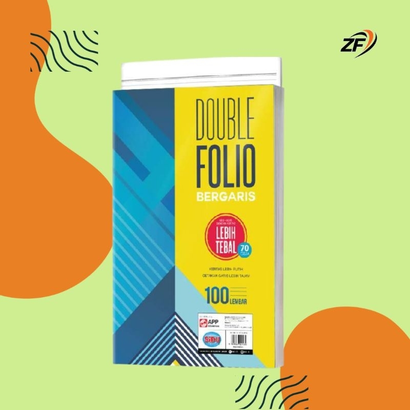 

Double Folio Bergaris SiDu 10 Lembar