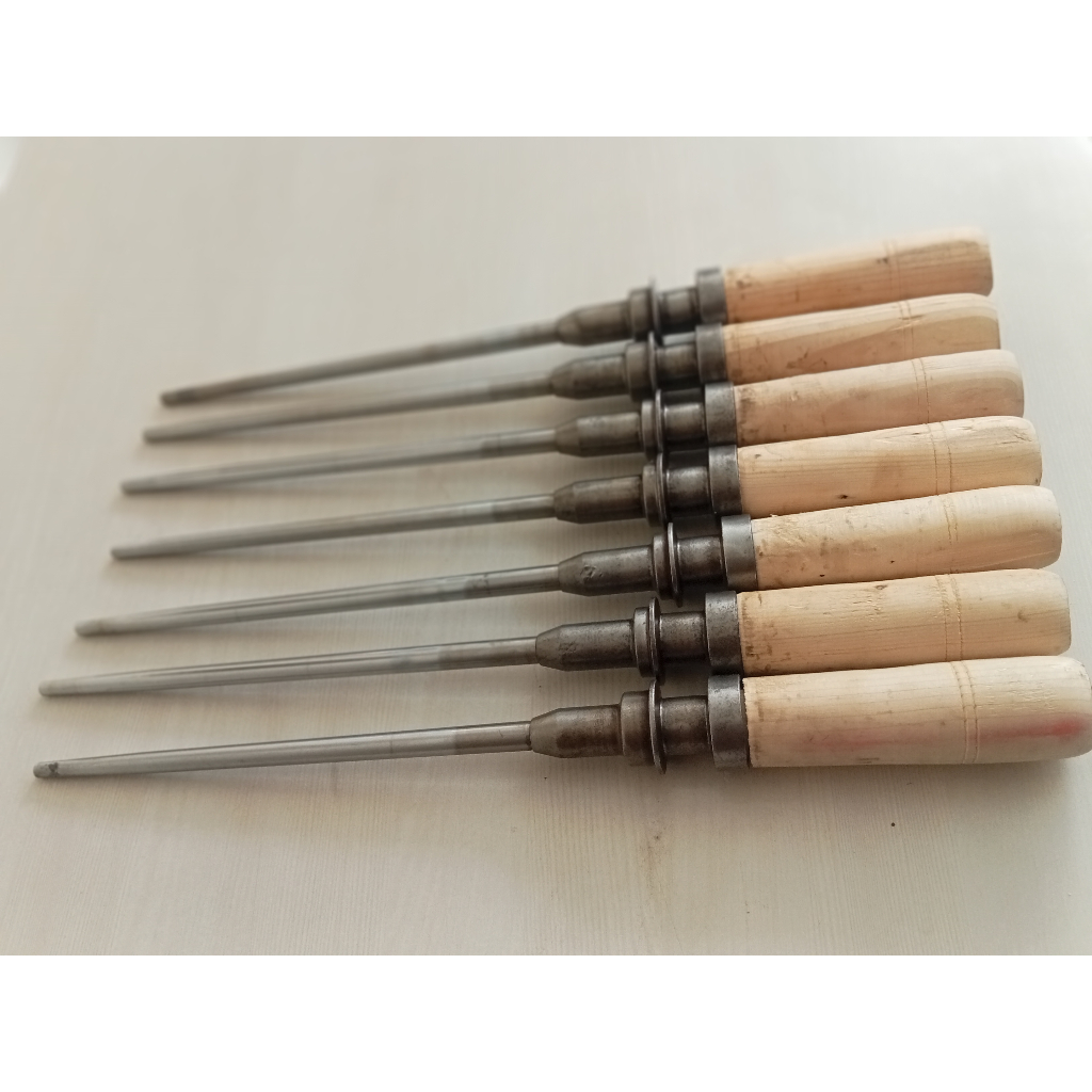 asahan pisau stik baja halus honing