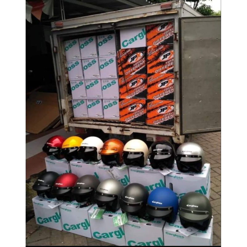 helm CARGLOSS original tipe CFM (dijamin ori bukan kw )