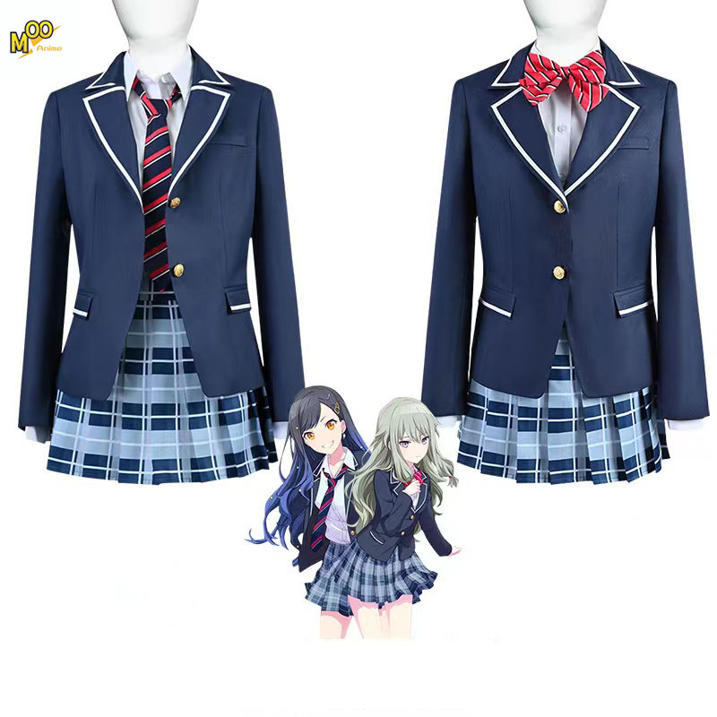Project Sekai Colorful Stage Shiraishi An and Kusanagi Nene cosplay Campus uniforms Set and wig