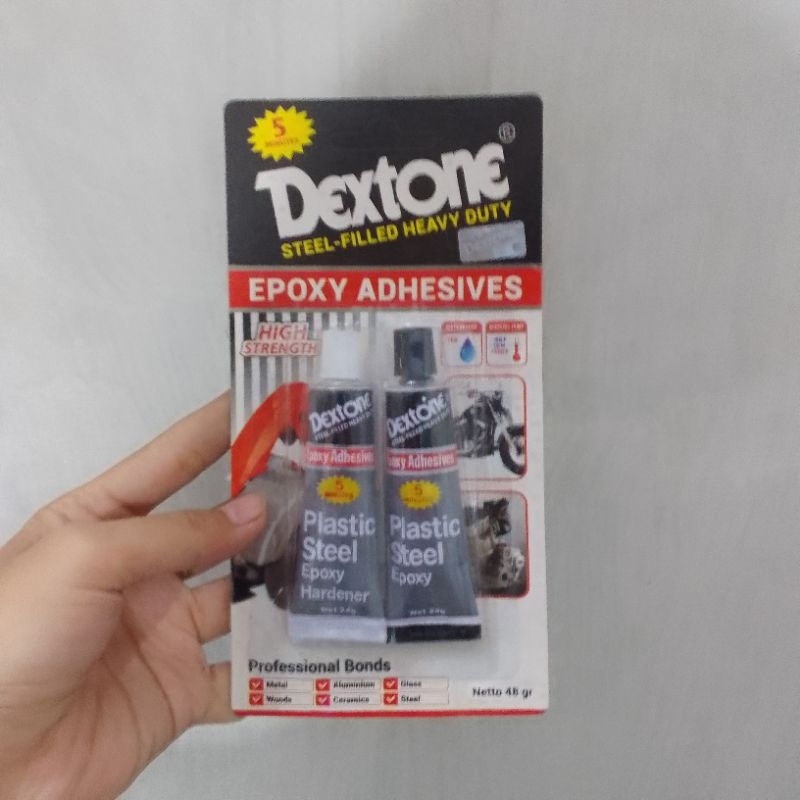 

Lem Dextone Steel-Filed Heavy Duty Epoxy Adhesives