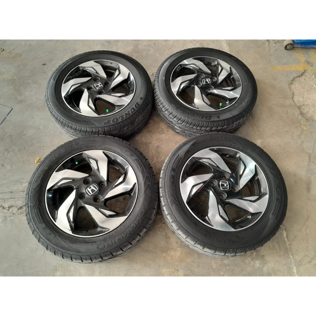 Velg Ori Copotan Mobilio RS R15 & Ban, Velg Standar Mobilio RS Ring 15 Ban 185 65 R15 Gt