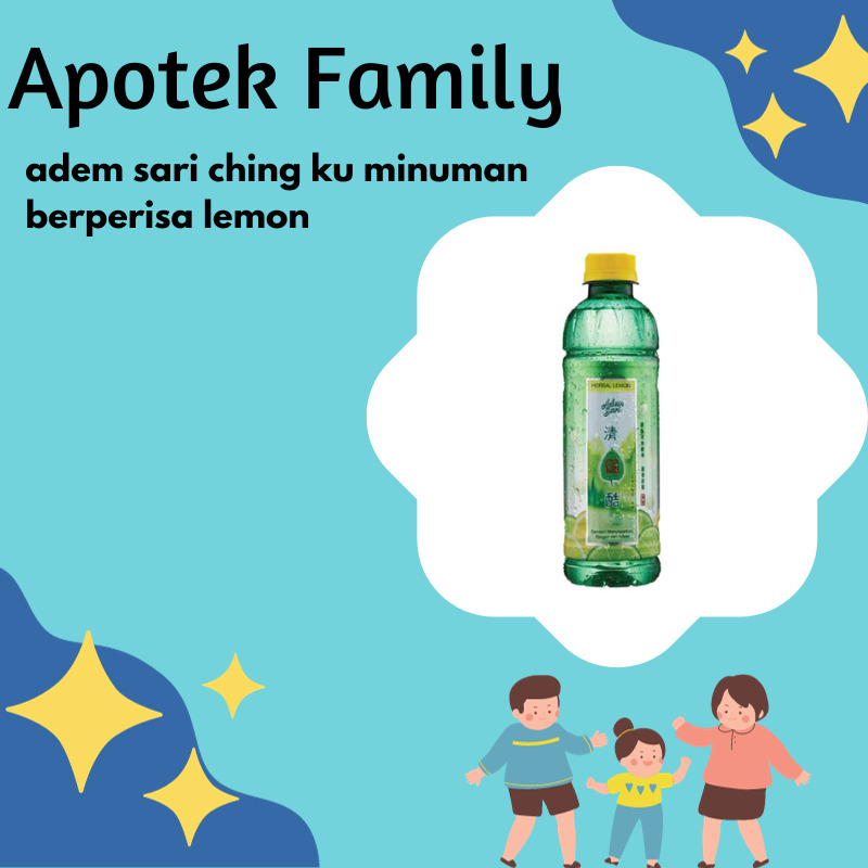 

adem sari ching ku minuman berperisa lemon