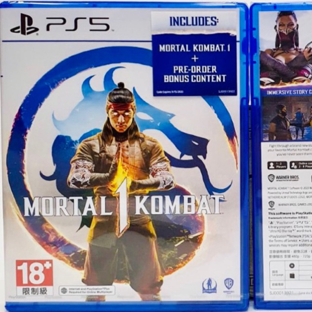 Ps5 Mortal Kombat 1 Kaset Mortal Kombat 1 PS5 Playstation 5 CD Games Mortalkombat ps 5 original ori 