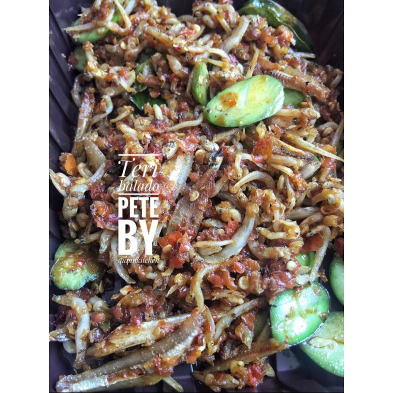 

Sambal Teri Pete botol Quinn kitchen