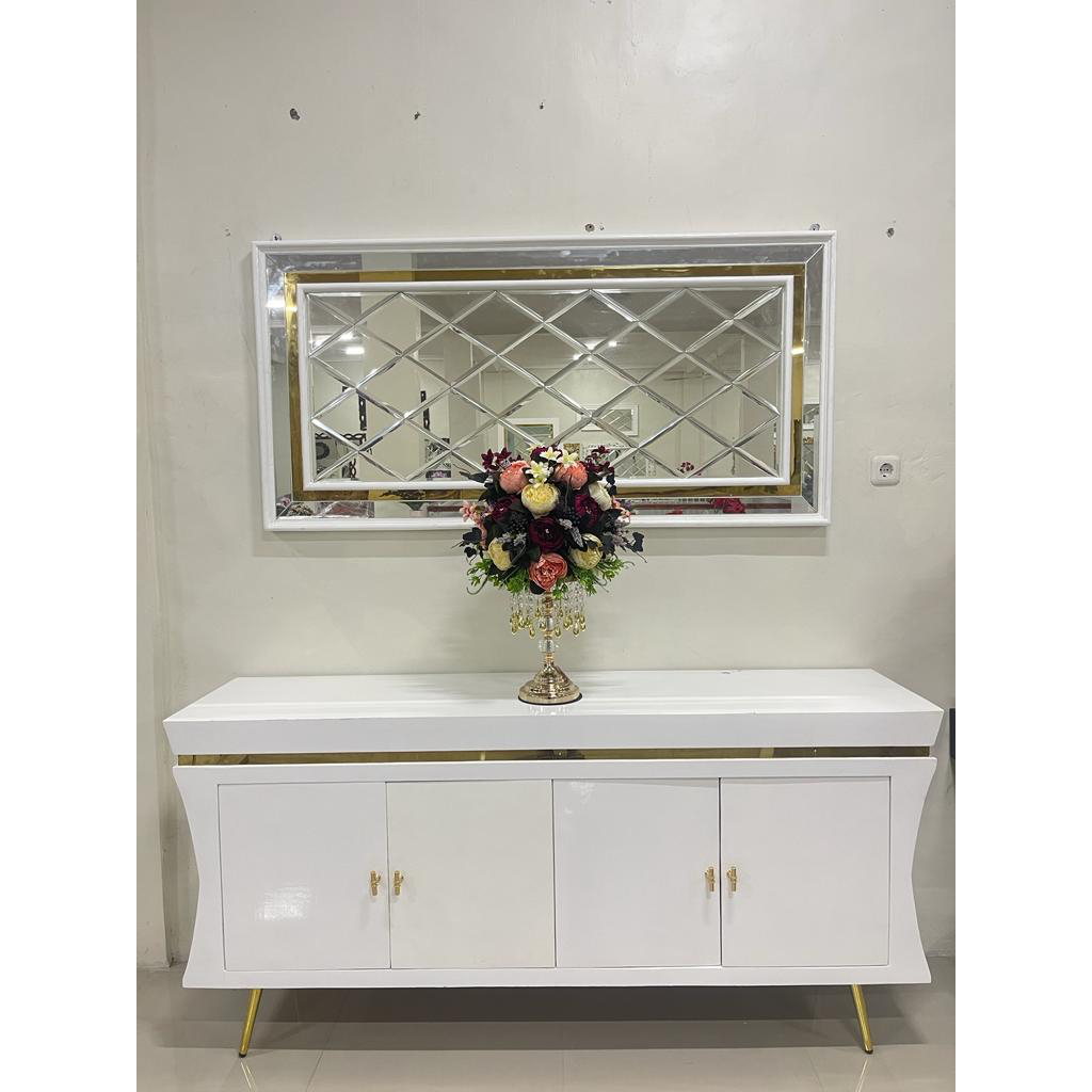 BUFFET MODEL 2 SET KACA BAVEL