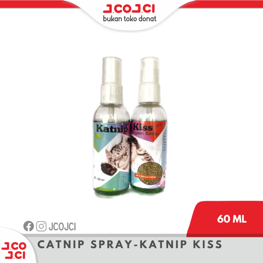 Catnip Spray -Catnip Kiss Spray 60 Ml Untuk Kucing