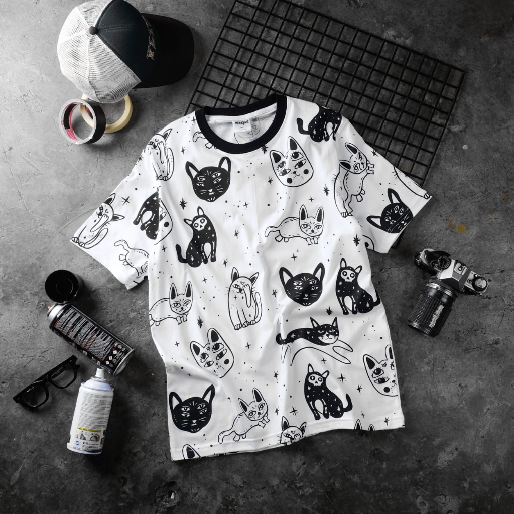 imagine.co - t-shirt catton combed 24s unisex - 100% Original