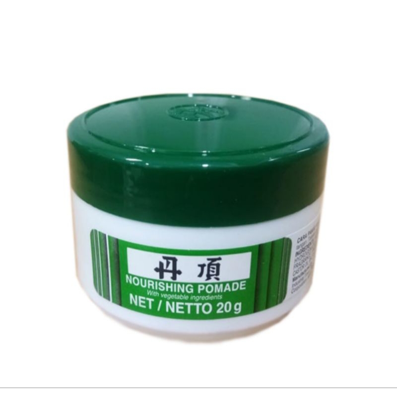 TANCHO Pomade 20gr / Minyak Rambut Tancho Hijau / Tancho Nourishing Pomade Mini